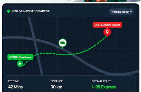 GPS LIVE NAVIGATION ACTIVE